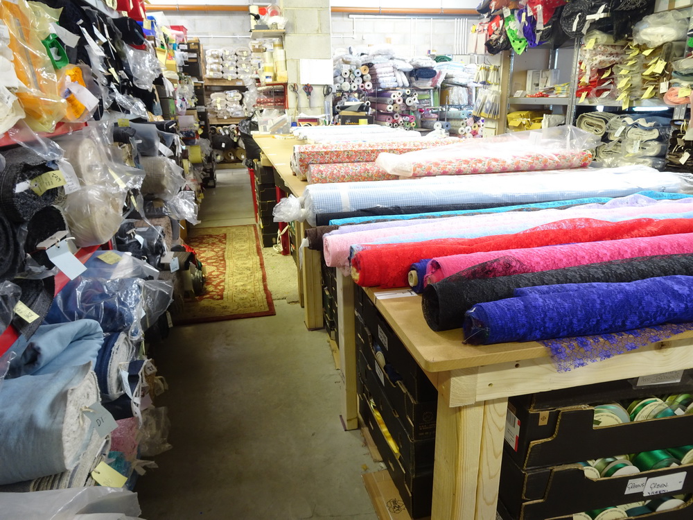 Malbers fabrics warehouse bideford north devon