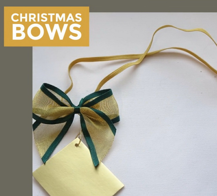 Malbers Fabrics Christmas Ribbon Bows
