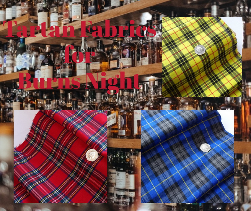 malbers fabrics burns night tartan fabric 2