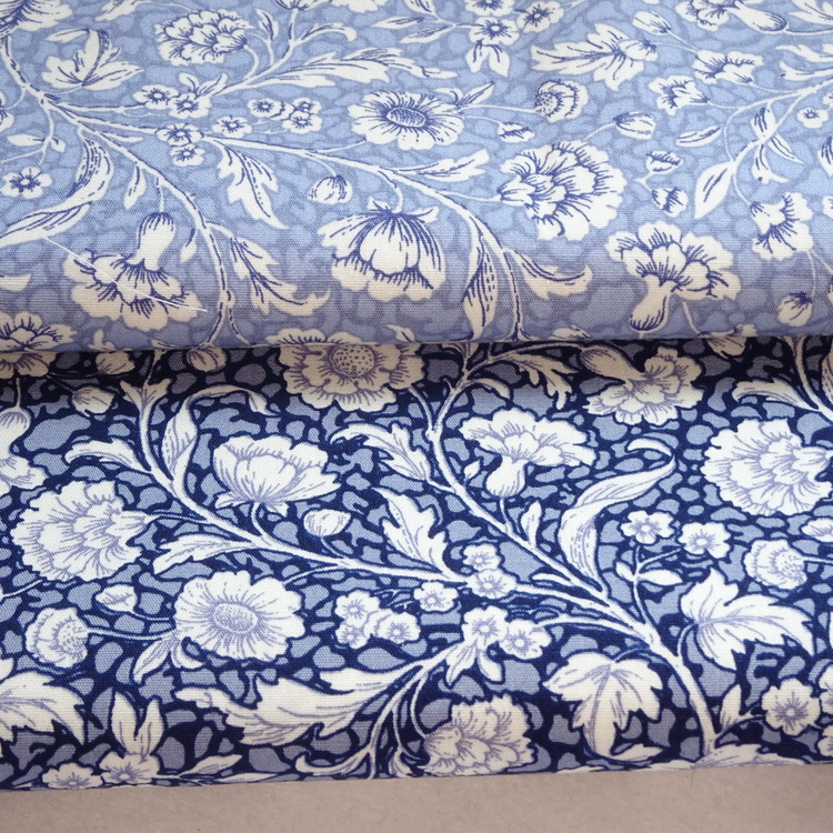 Cotton Poplin Floral Fabrics, But what's Poplin got to do with it...