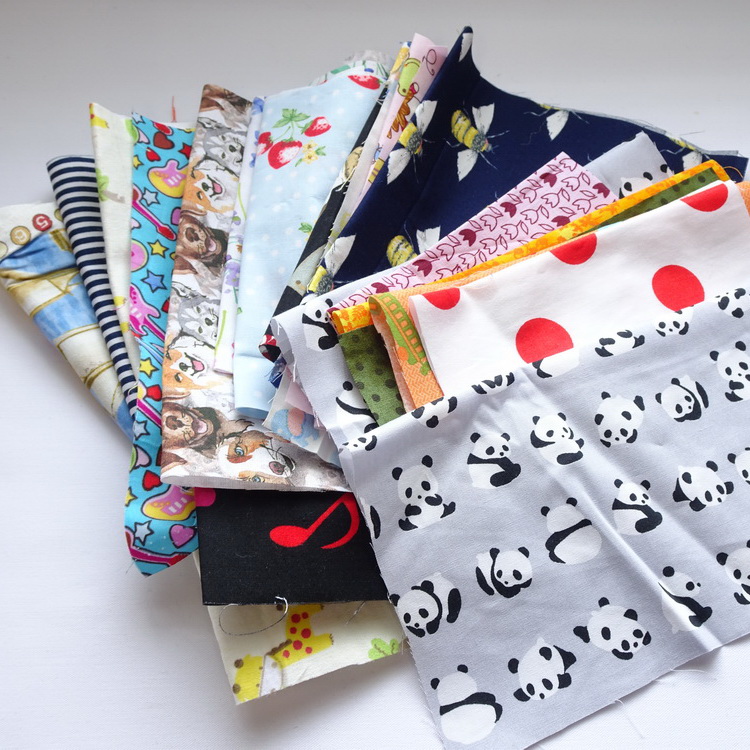 100% Cotton - Assorted Fabric Pack - Approx 24 Pieces