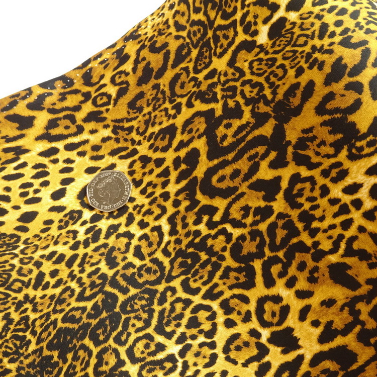 Fabric: Rose & Hubble- 100% Cotton Poplin- Leopard Print - 112cm / 44