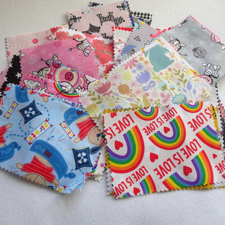 Polyester Cotton- Assorted Fabric Pack- Approx 130 Grams