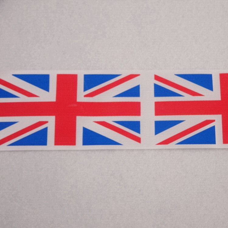 Polyester Ribbon - Union Jack Flag - 2 Widths Available