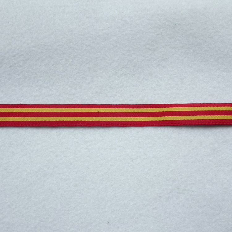 Berisfords Polyester Satin Ribbon- Stripe- 15mm Wide