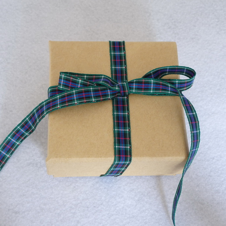 100% Woven Polyester Ribbon- Mackenzie Tartan- 10/16/25/40mm Widths Available