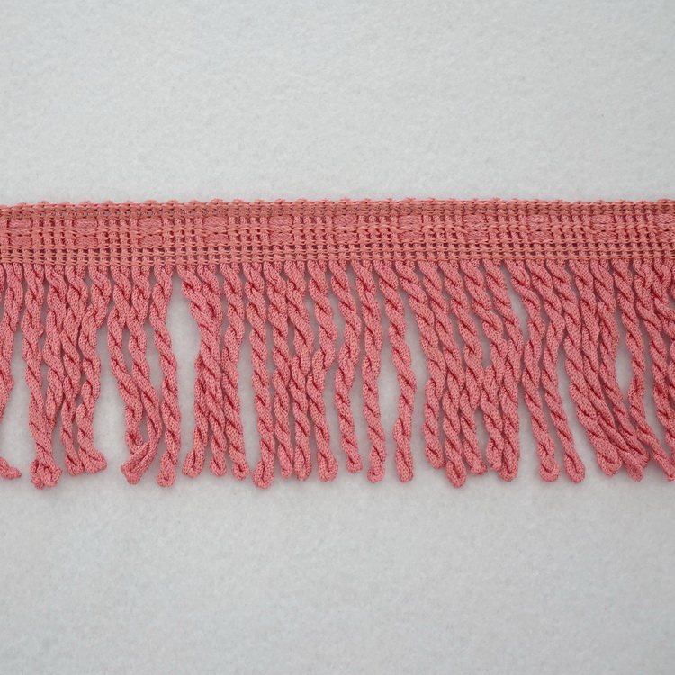 Thick Bullion Fringe 65mm- Pink