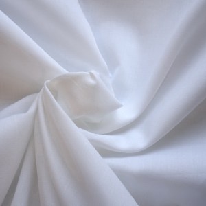 white 100% cotton lawn