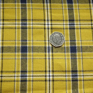 brushed cotton check