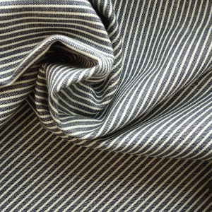 indigo stripe denim