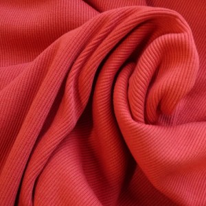 burnt orange ribbing stretch