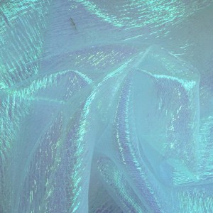 rainbow organza