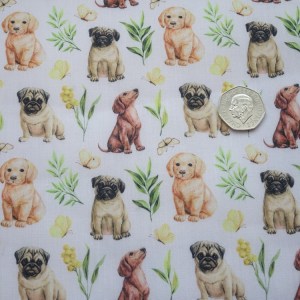 assorted dogs poly cotton