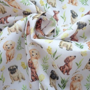 assorted dogs poly cotton