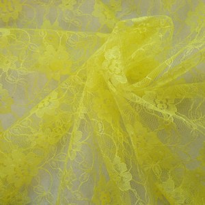 yellow dress lace fabric