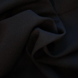black polyester fabric