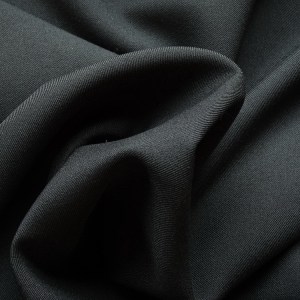 black poly spandex
