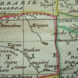 Waterproof africa map