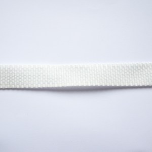 White nylon webbing